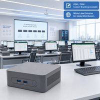 Mini PC de Escritorio Zkmagic Alder Lake N150 con Windows 11, Microcomputadora Compacta con Salida Dual 4K HD para Productividad Empresarial y Escolar