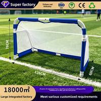 But de football pliable en aluminium, cadre d'entraînement portable pour enfants et adultes, intérieur/extérieur