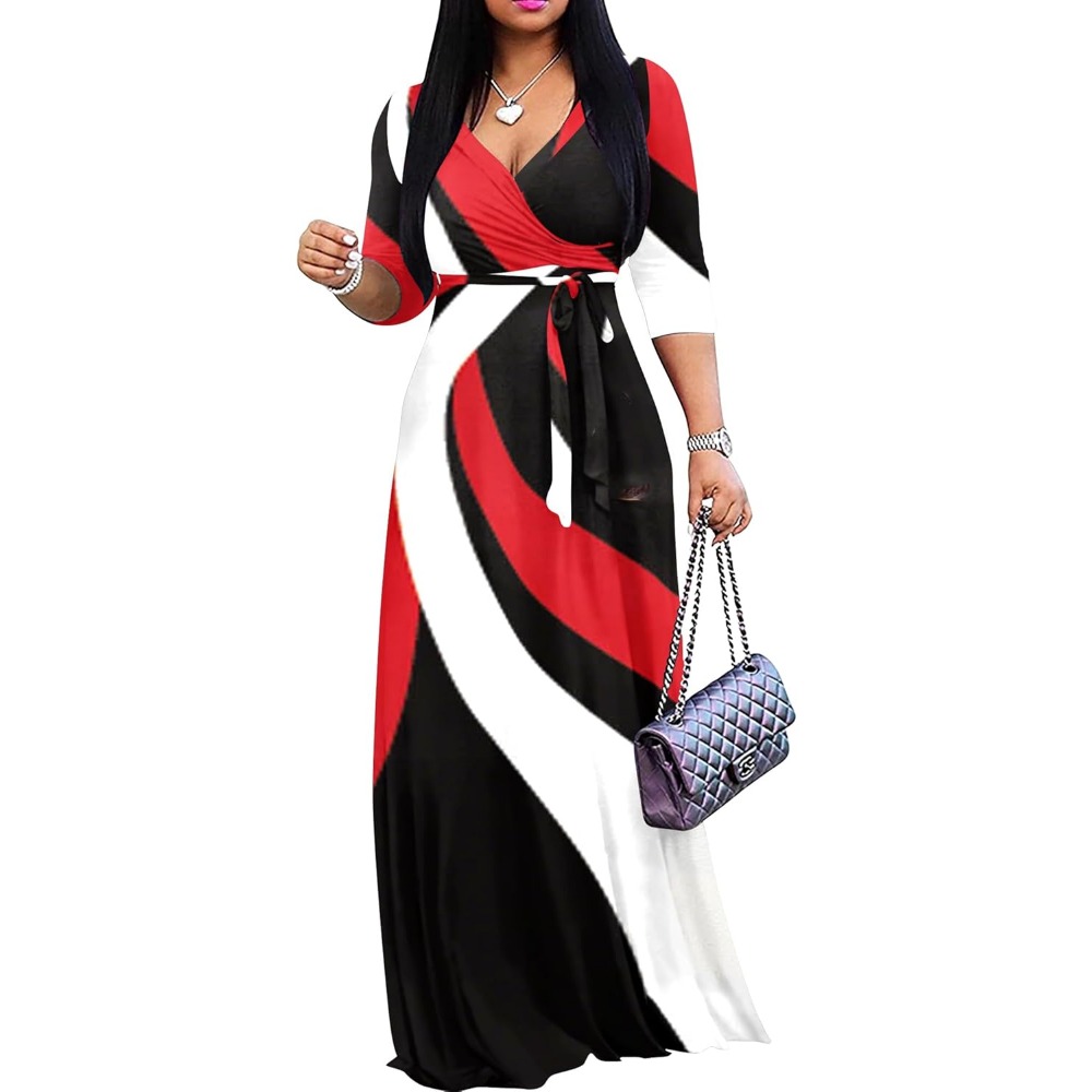 002-red & Black Stripes