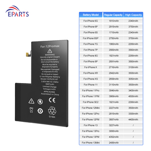 100% mise à niveau saine pour <span class=keywords><strong>iPhone</strong></span> <span class=keywords><strong>12</strong></span> <span class=keywords><strong>Pro</strong></span> <span class=keywords><strong>Max</strong></span> nouveau IOS18.4 pas de remplacement des batteries de téléphone portable Popup en Stock - Product Image 1