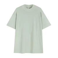 T-shirts pour hommes personnalisés de haute qualité, impression DTG/DTF, t-shirt uni 100% coton 280GSM, logo personnalisé, t-shirt oversize pour hommes, t-shirt blanc