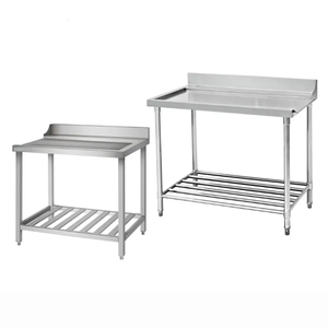 Tavolo <span class=keywords><strong>da</strong></span> <span class=keywords><strong>Cucina</strong></span> in Acciaio Inox 304 Spessore 1,0mm Banco di Preparazione Alimenti con Ripiano Inferiore Attrezzatura <span class=keywords><strong>da</strong></span> <span class=keywords><strong>Cucina</strong></span> Diretta dalla <span class=keywords><strong>Fabbrica</strong></span> - Product Image 5