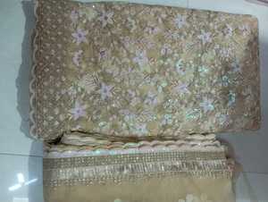 High Quality Embroidery <b>Rainbow</b> Sequence Net Fabric for Apparel Wedding Special Occasion at Export Price - Product Image 3