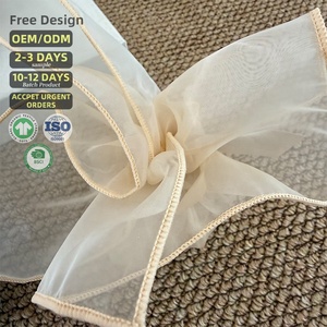 <span class=keywords><strong>ผ้า</strong></span>ออร์แกนซ่าเนื้อนุ่มหรูหรา เป็นมิตรกับสิ่งแวดล้อม รีไซเคิลได้ ใช้ซ้ำได้ สำหรับ<span class=keywords><strong>ห่อ</strong></span>ของขวัญ ตะเข็บโอเวอร์ล็อค <span class=keywords><strong>ผ้า</strong></span>สำหรับบรรจุภัณฑ์โปรโมชั่น - Product Image 5