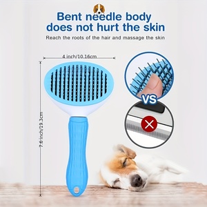 Chó Mèo dài ngắn lông bàn chải Găng tay massage Mitt deshedding vật nuôi tóc Remover găng tay vật nuôi làm sạch công cụ - Product Image 3