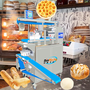 Machine à pain automatique à grande vitesse BK-800 Mini, contrôlée par PLC, avec une capacité de 10 à 100 pièces/minute pour les petites boulangeries - Product Image 1