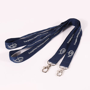 High Quality Custom Polyester Business Card Case Holder Silkscreen Printing <strong>Lanyard</strong> for <strong>Staff</strong> - Product Image 4