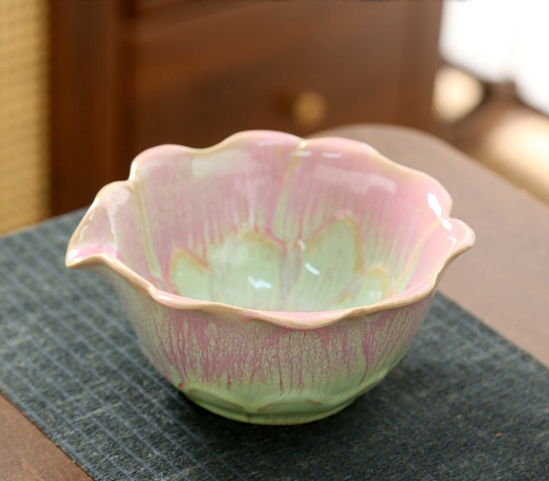 Pinkish cyan