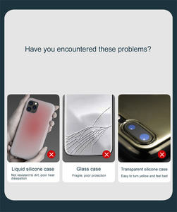 Estetica custodia per telefono in metallo per iPhone 13/14 13pro/14pro 13 pro <span class=keywords><strong>Max</strong></span>/14 pro <span class=keywords><strong>Max</strong></span> Luxury Frame Airbag Cover posteriore antiurto per paraurti - Product Image 5