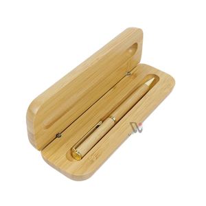 High Quality Bamboo Ball Pen Sublimation Pen Holder New Design Writing Pens Box <b>Kits</b> for Promotion Promotional Business Gifts - Product Image 2