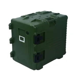 Commercial Grade Insulated Food Pan Carrier with Wheels,Ideal for High-End Hotels & Kitchens