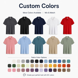 Polo Personalizado con Logotipo Unisex para Hombre y Mujer, Calidad Premium, Suave y Transpirable, Pique, Ropa de Golf para Equipos, Venta al Por Mayor, Varios Colores, Tallas S-4XL - Product Image 3