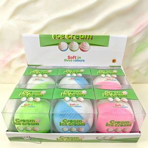 Jouet Squishy Kawaii Gâteau Glacé à Remontée Lente en TPR avec Remplissage en Farine, Jouet Sensoriel Anti-Stress à Presser - Product Image 4