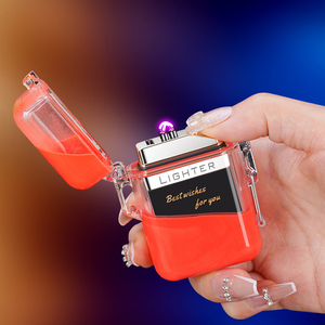 Dericsson Creative Luminous Dual Arc Electric Rechargeable <b>Lighter</b> Gift <b>Lighter</b> with Customizable Logo - Product Image 4