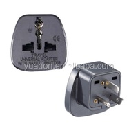 Adaptateur de prise électrique YDS-16-1, 10A, en cuivre et ABS, prise universelle de voyage internationale, Europe, Royaume-Uni, États-Unis, Australie, sécurité