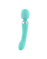 Vibromasseur double tête à double vibration pour femme, stimulation puissante du point G et du clitoris, jouet sexuel