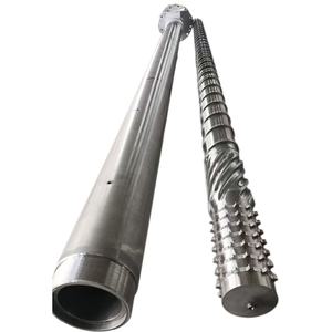 Chuyên nghiệp duy nhất vít Thùng cho hạt pelletizing máy nhựa cho <span class=keywords><strong>PVC</strong></span>/PC/PE - Product Image 3