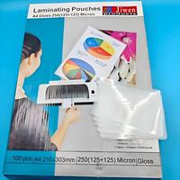 Film étirable transparent brillant écologique imperméable de 432*606mm 100mic, résistant à l'humidité, fourni par l'usine