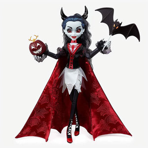 Poupée Vampire Monster High avec cape et ailes en plastique, jouet tendance pour enfants de 4 à 6 ans - Product Image 5