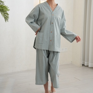 Nueva ropa de moxibustión delantera y trasera hebilla abierta terapia de acupuntura oreja recogiendo ropa masaje sauna sudor ropa humeante - Product Image 3