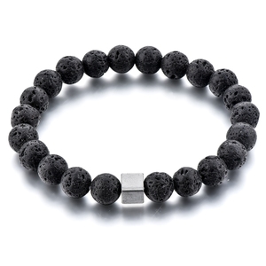 Trendy Handmade <b>Healing</b> Hematite Bead <b>Bracelet</b> for Unisex Cheap Energy Ball Pattern Stone Jewelry for Fashion Beaded <b>Bracelets</b> - Product Image 3