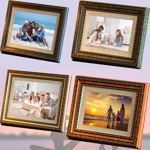 Phong cách Tòa Án cổ điển khung hình Retro, khung ảnh phong cách Châu Âu, ngang hoặc dọc cho bàn, multisize - Product Image 2