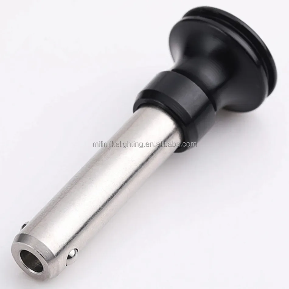 Spring Loaded Pins Plunger Push button handle mola pino de bloqueio bola de aço inoxidável Quick Release Ball lock Pin