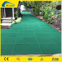 Grille d'herbe de plantation en plastique de pavé d'herbe résistante pour le stationnement commercial de verdissement de bord de route