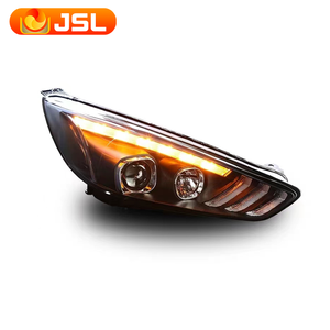 Phares pour <span class=keywords><strong>Ford</strong></span> <span class=keywords><strong>Focus</strong></span> 2015 2016 <span class=keywords><strong>2017</strong></span>, phares <span class=keywords><strong>Focus</strong></span> DRL, clignotants, feux de route, lentille de projecteur Genius - Product Image 5