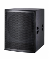 Boîtier de haut-parleur professionnel en contreplaqué de bouleau pour subwoofer unique de 18 pouces, fabrication sur mesure