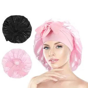 Hot Sale Factory Direct Price Custom Sleep Cap Hair Satin Bonnet Sleeping Caps Night Sleeping Hair Wrap For Women