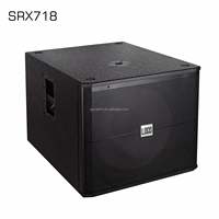Subwoofer de 18 Pulgadas y 900 W con Disparo Frontal Gooermi SRX718S