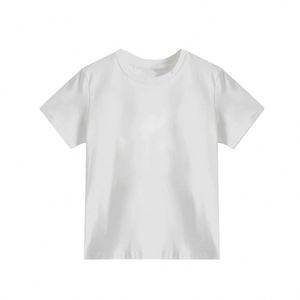 เสื้อครอปผู้หญิงคุณภาพสูง ผ้าฝ้ายผสมอีลาสเทน คอกลมแบบ U ไม่มีลาย พิมพ์ลายได้ตามต้องการ ทรงเข้ารูป - Product Image 1