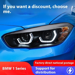 Faros Delanteros LED Modificados Blancos en Estado Nuevo para Serie 1 Hatchback F20 15-18, Lente de Luz Diurna de 6000K, Compatible 1 - Product Image 3