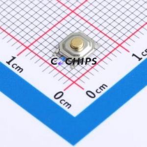 BX-TS-26-4418TT Tactile Switch SMD-4P,5.2x5.2mm Switch Single Pole Single Throw Round Button Vertical Mount 4mm - Product Image 1