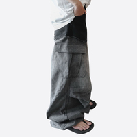 Pantalon cargo baggy pour homme, nouvelle collection, grandes tailles, style streetwear