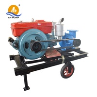 Pompe à eau diesel agricole à flux axial de grande puissance de surface de 12 pouces 20kw
