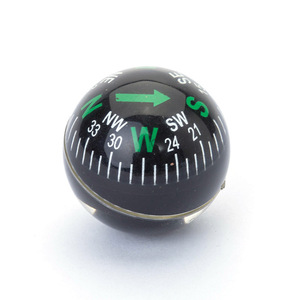 Boussole portable de haute précision de type manuel avec ampoule de 28 mm noire pour l'extérieur - Product Image 3