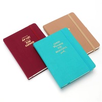Carnet de notes A5 personnalisé avec logo, couverture rigide, papier recyclé, éco-responsable, avec bande élastique, OEM ODM