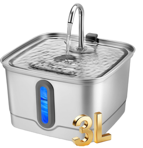 Auto Circulation Low Noise Pet Water Fountain Removable Filter Indoor Cat <b>Dog</b> Water Dispenser - Product Image 1