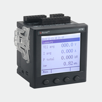 Compteur de puissance multifonction série Acrel APM800, analyseur numérique de la qualité de l'énergie, compteur de surveillance de l'énergie pour la distribution électrique