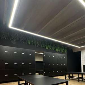 Plante artificielle en tissu pour <span class=keywords><strong>plafond</strong></span>, décoration murale verte en herbe, fausse plante suspendue en plastique pour la décoration intérieure - Product Image 2