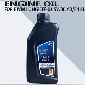 Garanzia di Qualità Olio Motore Completamente Sintetico per Auto SL <span class=keywords><strong>5W30</strong></span> A3/B4 Versione Europea 1 Litro 83212465843 per BMW LL01 - Product Image 1