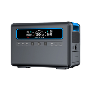 Générateur solaire portable avec logo personnalisé, alimentation de secours, 3000W, batterie LiFePO4 2304Wh, station d'alimentation portable pour événements en plein air - Product Image 2
