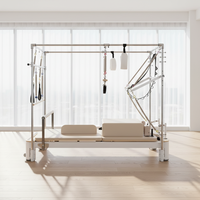 Reformer Pilates Cadillac 3-en-1 complet avec tour complète, machine de Pilates
