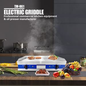 Hôtel commercial Restaurant équipement de cuisine en acier inoxydable <span class=keywords><strong>plaque</strong></span> plate table <span class=keywords><strong>plaque</strong></span> chauffante électrique grille de comptoir - Product Image 2