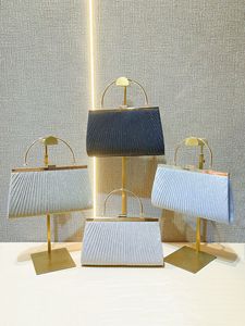 Grosir tas rantai selempang mewah tas tangan tas Tote Bahu Messenger wanita tas tangan emas - Product Image 5