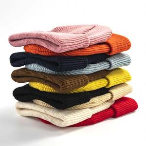 Gorro de Punto Personalizado al por Mayor con Etiqueta Privada, Gorro de Pescador con Puño Corto, Gorro de Marinero con Logo para Hombre - Product Image 2