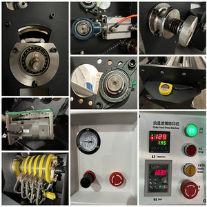 Presse à chaud rotative pour fûts à huile de 20/170 cm, <span class=keywords><strong>Monti</strong></span> Antonio Calandra, machine de transfert de chaleur par sublimation pour tissu, drapeau, tapis, couverture, tente - Product Image 3