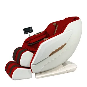 بيع بالجملة من المصنع كرسي تدليك شيتسو عالي الجودة 4d لكامل الجسم بدون جاذبية للاستخدام المنزلي مع تدليك للظهر